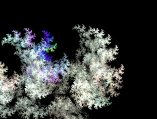 Imaginatory fractal abstract background Image