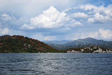 The Skadar lake in Montenegro