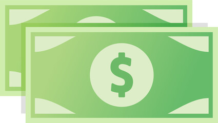 Double Dollar Banknote Icon