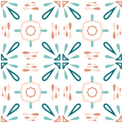 seamless pattern with hearts and arrows