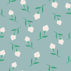 seamless pattern with flowers