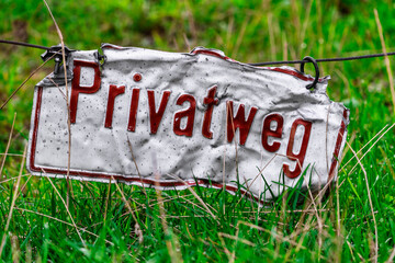 Privatweg