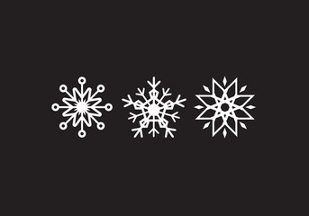 Snow and could icon design for your business