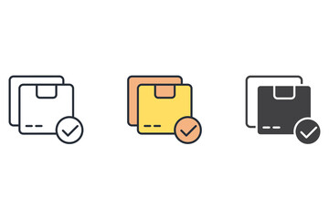 package icons  symbol vector elements for infographic web