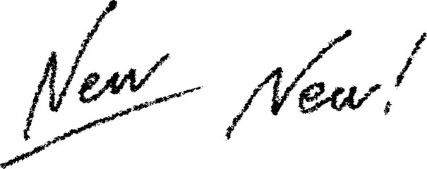 New! 色々使える手書きのベクター素材