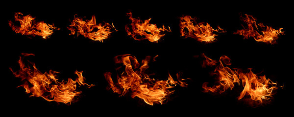 Beautiful background lighting, independent light images according to the range. Burning time fuels...