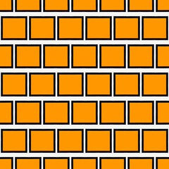 Squares background. Geometric ornament. Quadrangles backdrop. Mosaics wallpaper. Checks motif. Digital paper. Textile print. Abstract image. Tiles seamless pattern. Vector artwork.