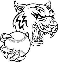 Tiger Tennis Player Animal Sports Mascot
