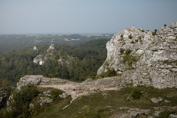 rocks in the mountains