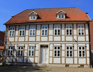 Fototapeta na wymiar Winsen/Luhe: Historisches Pfarrhaus (Niedersachsen)