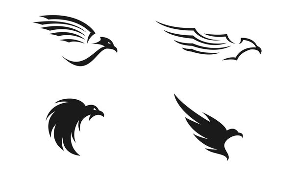Eagle set symbol vector design