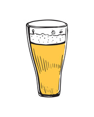 Illustration of a beer mug.