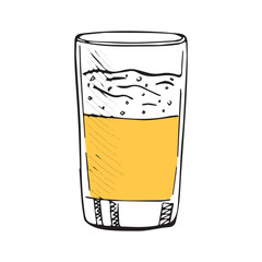 Illustration of a beer mug.