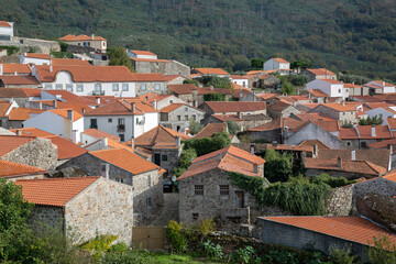Fototapeta premium Village of Linhares da Beira; Portugal
