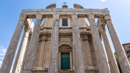 Fototapeta premium Tempio di Antonino e Faustina
