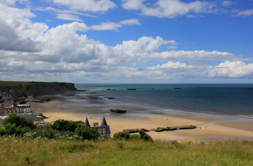 paysage vue de la colline