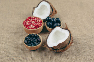 avocado and black peppercorns