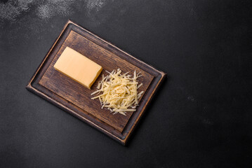 Raw pasta, mushrooms, onions, mince, spices and herbs to make a delicious paste