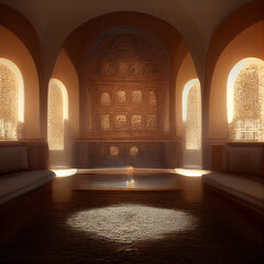 interior of a mosque
