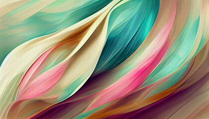 colorful waves background