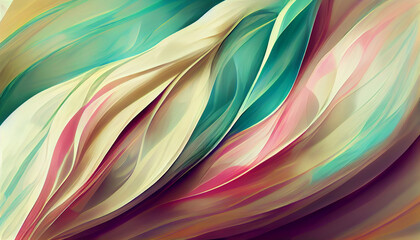 colorful waves background