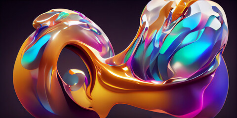 abstract 3D design