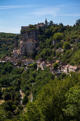 Fototapeta premium General view of Rocamadour, France