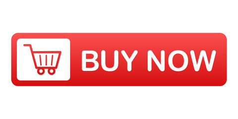 Buy now icon. Shopping Cart icon.  stock illustration