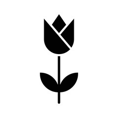 flower icon vector design simple and clean