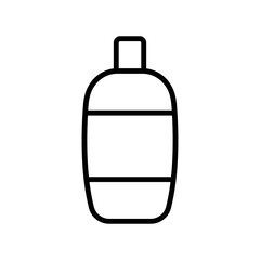 shampoo icon vector design simple and clean