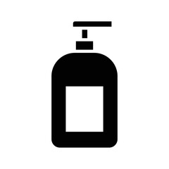 shampoo icon vector design simple and clean