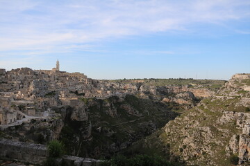 Fototapeta premium View of Matera in Italy