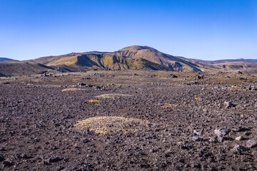 Cityscape of Landmannalaugar (Iceland)