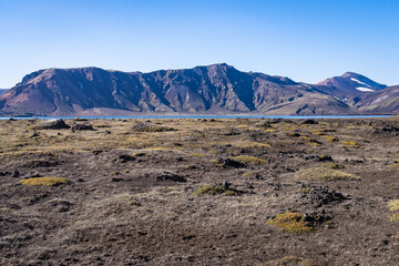 Cityscape of Landmannalaugar (Iceland)