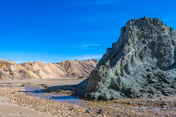 Cityscape of Landmannalaugar (Iceland)