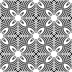Abstract Seamless Decorative Geometric Pattern and Texture.