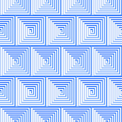 Seamless geometric pattern. Vector seamless pattern. Modern stylish texture. Repeating geometric background. Squares with striped surfaces.