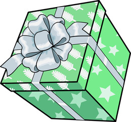 Merry Christmas element gifts boxes