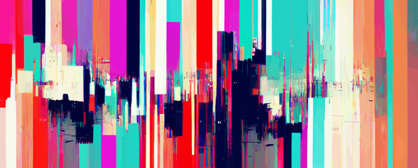 glitch background, digital glitch, abstract noise effect, banner
