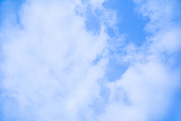 Obraz premium Picturesque view on beautiful sky with clouds