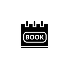 booking icon vector design templates