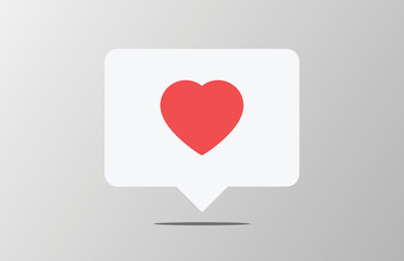 like heart icon social media