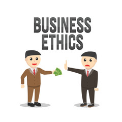 male business letter ethics design character