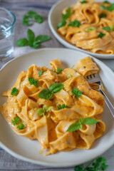 pumpkin pasta tagliatelle 