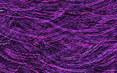 Fototapeta premium Light Purple vector background with bent lines.
