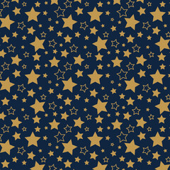 pattern made from star shape suitable for card, wrapping paper, fabric & wallpaper.