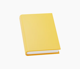 3d Realistic Book icon vector illustration.
