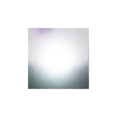 Abstract transparent iridescent border element.