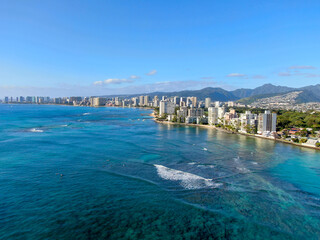 Naklejka premium Honolulu, Hawaii 2