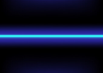 Glowing futuristic lines in the dark space with stars concept. Energy technology idea